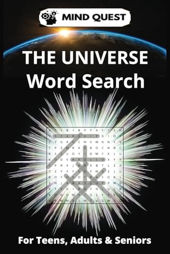 Universe Word Search Puzzle Book: Explore SpaceX & Beyond with Easy to Read Words About the Universe, Galaxies, Nebula, Space X Rockets, and More | ... 110 Pages | 55 Puzzles ... Great Travel Gift! von Independently published