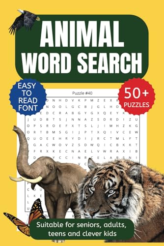 Animal Word Search: The Ultimate Animal Word Search Book (Ultimate Word Searches) von Independently published