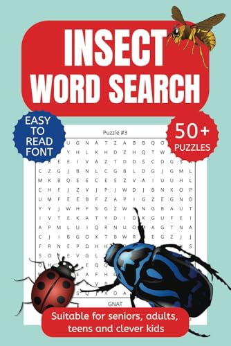 Insect Word Search: The Ultimate Insect Word Search Book (Ultimate Word Searches) von Independently published