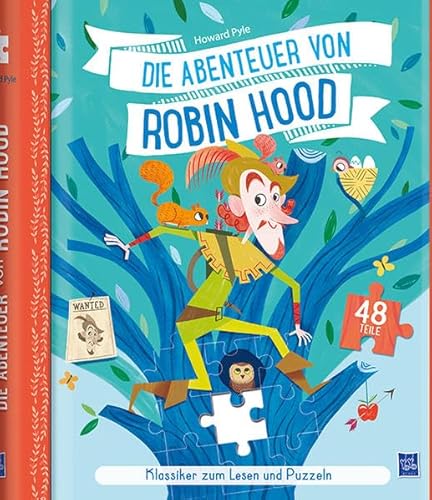 Klassiker zum Lesen und Puzzeln: Die Abenteuer von Robin Hood: Mit 48-teiligem Puzzle Klassiker zum Lesen und Puzzeln: Die Abenteuer von Robin Hood: Mit 48-teiligem Puzzle