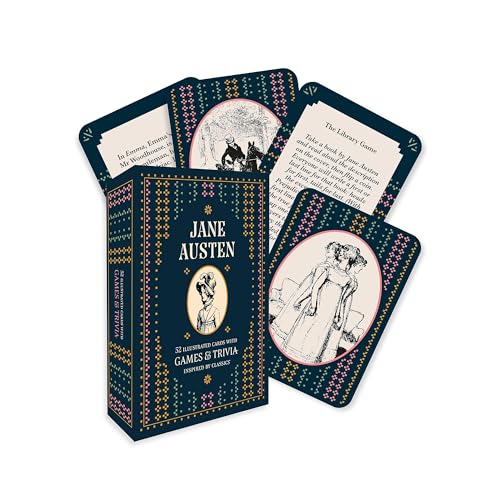 Jane Austen: A Literary Card Game: 52 Illustrated Cards With Games and Trivia
