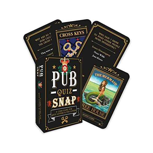 Pub Quiz Snap: A card game for quiz and pub lovers: Pub quiz | Card Game | 2+ players | play Snap or the Memory Game | Games night fun for adults von Pyramid