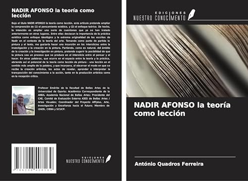 NADIR AFONSO la teoría como lección von Ediciones Nuestro Conocimiento