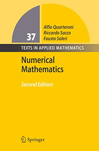 Numerical Mathematics (Texts in Applied Mathematics, Band 37) von Springer