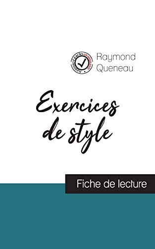 Exercices de style de Raymond Queneau (fiche de lecture et analyse complète de l'¿uvre) von Comprendre La Litterature