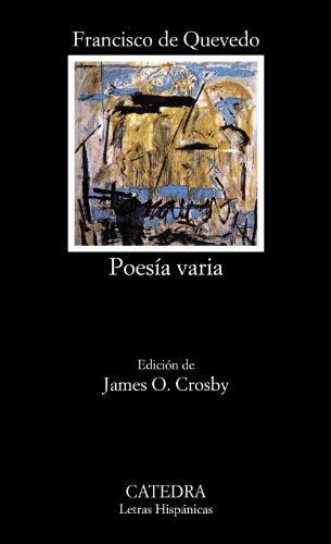 Poesía varia (Letras Hispánicas) von Ediciones CÃ¡tedra