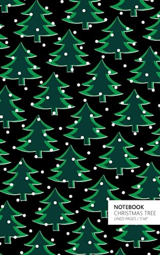 Christmas Tree Notebook (Night Green)