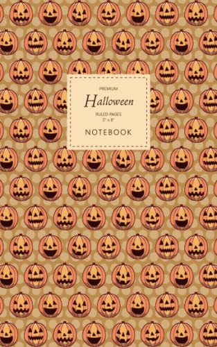 Halloween Notebook - Ruled Pages - 5x8 - Premium (Muddy) von Quick Witted Coconut