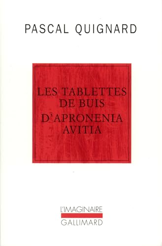 Les tablettes de buis d'Apronenia Avitia