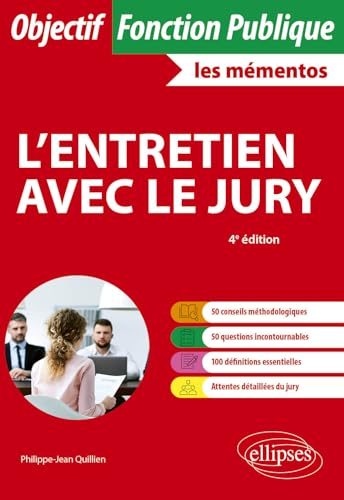 L'entretien avec le jury: Catégories A et B (Objectif Fonction Publique) von Ellipses