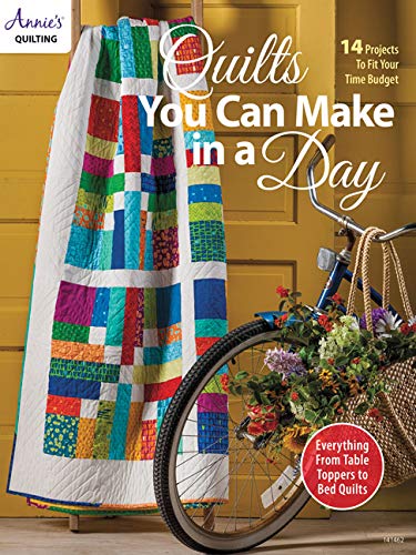 Quilts You Can Make in a Day: 14 Projects to Fit Your Time Budget von Annie's Homegrown