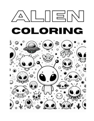 Alien Coloring Book von Independently published