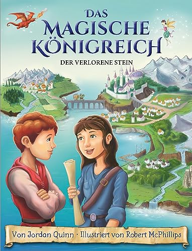 Das magische Königreich, Bd. 1: Der verlorene Stein - Erstlesebuch mit Illustrationen ab 7 Jahren: Für Fans der Drachenmeister Reihe und alle Erstleser ab 2. Klasse von adrian & wimmelbuchverlag