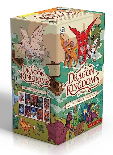 Dragon Kingdom of Wrenly An Epic Ten-Book Collection (Includes Poster!) (Boxed Set): The Coldfire Curse; Shadow Hills; Night Hunt; Ghost Island; ... Shore; Legion of Lava; Out of Darkness von Little Simon