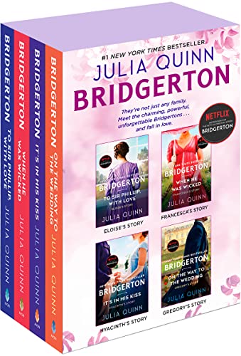 Bridgerton Boxed Set 5-8: To Sir Phillip, With Love / When He Was Wicked / It's in His Kiss / On the Way to the Wedding Bridgerton Boxed Set 5-8: To Sir Phillip, With Love / When He Was Wicked / It's in His Kiss / On the Way to the Wedding