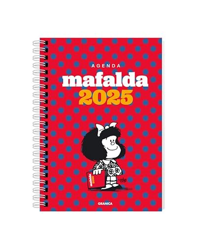 Mafalda 2025, Agenda Anillada Columnas Roja Mafalda 2025, Agenda Anillada Columnas Roja von Ediciones Granica