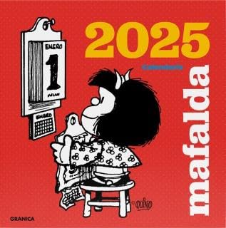 Mafalda 2025, Calendario de Pared Mafalda 2025, Calendario de Pared