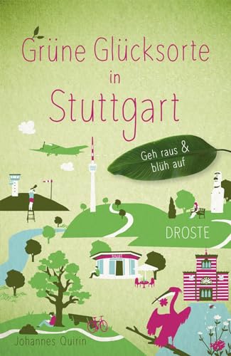 Grüne Glücksorte in Stuttgart: Geh raus & blüh auf von Droste Verlag
