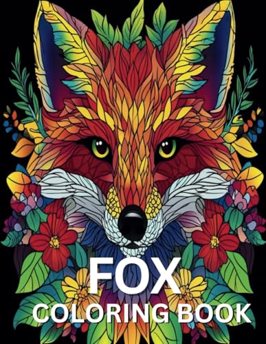 Fox coloring book von Independently published