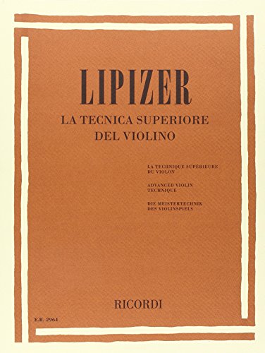 LA TECNICA SUPERIORE DEL VIOLINO VIOLON von Ricordi