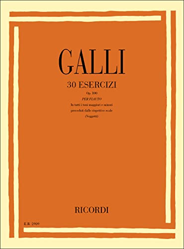 30 Esercizi Op. 100 von Ricordi