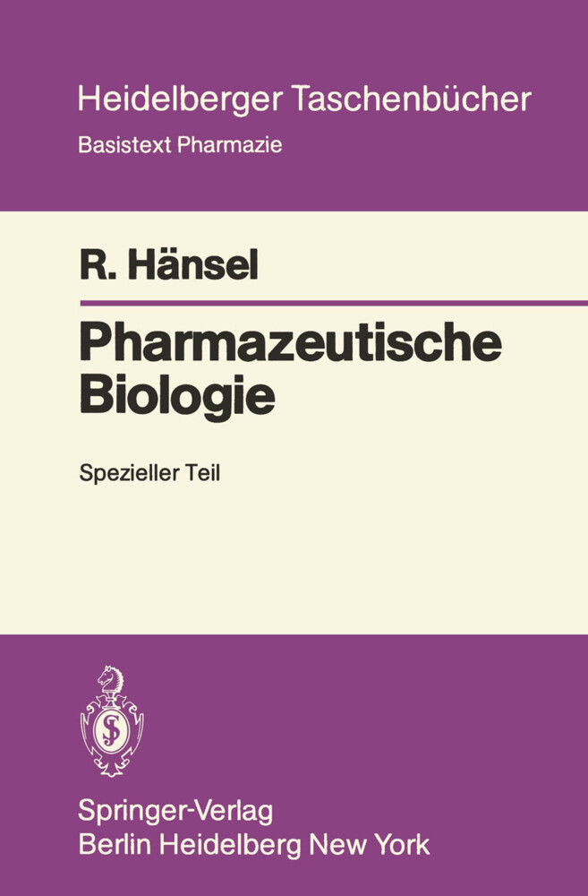 Pharmazeutische Biologie von Springer Berlin Heidelberg