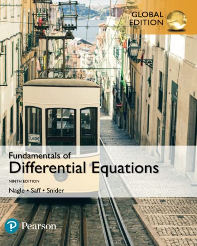 Fundamentals of Differential Equations, Global Edition Fundamentals of Differential Equations, Global Edition von Pearson