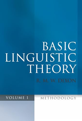 Basic Linguistic Theory Volume 1: Methodology