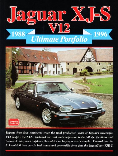 Jaguar XJS Ultimate Portfolio 1988-1996 von Brooklands Books