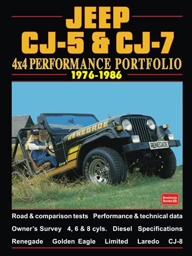 Jeep CJ-5 & CJ-7 4x4 Performance Portfolio 1976-1986: Road Test Book