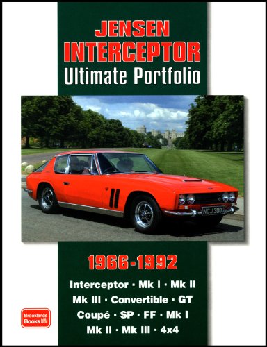 Jensen Interceptor Ultimate Portfolio 1966-1992 von Brooklands Books
