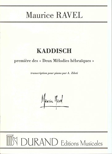 RAVEL - Melodia Hebrea nº 1: Kaddisch para Piano (Ziloti)