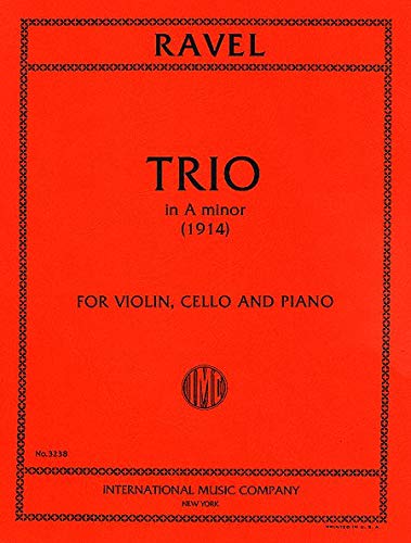 RAVEL - Trio en La menor para Violin, Violoncello y Piano