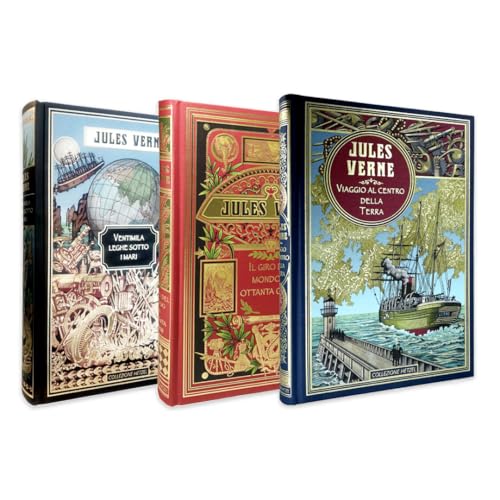 Collezione Jules Verne pack I. Contiene 3 libri: Viaggio al centro della terra, Il giro del mondo in 80 giorni, Ventimila leghe sotto i mari (Biblioteca RBA) von RBA Libros
