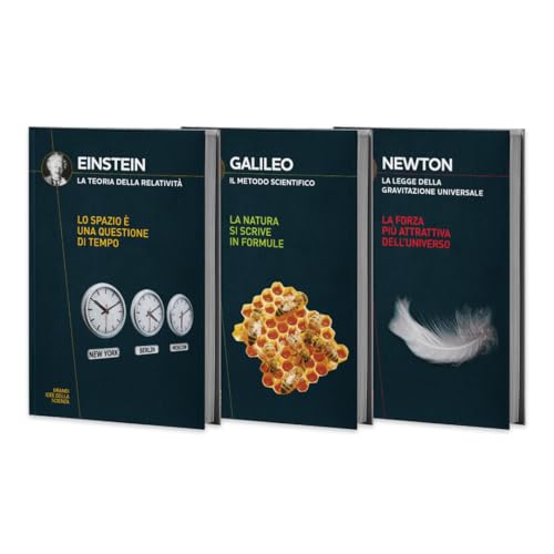 Collezione Grandi idee della Scienza Pack I. Contiene 3 libri: Einstein, Galileo e Newton (Biblioteca RBA) von RBA Libros