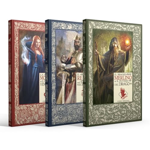Collezione Le Cronache di Excalibur Pack I. Contiene 3 libri: Il Mago Merlino e il potere del drago, Il Re Artù ed Excalibur nella roccia e La Fata Morgana e il fuoco della vendett (Biblioteca RBA) von RBA Libros
