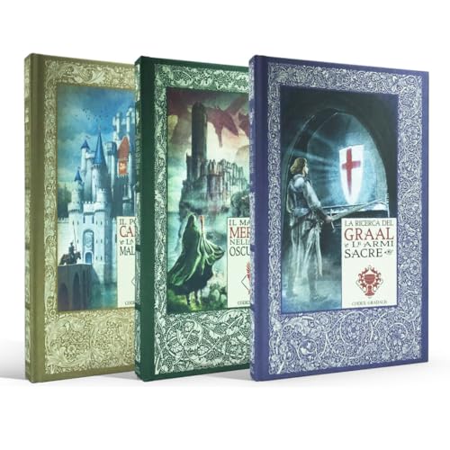 Collezione Le Cronache di Excalibur Pack II. Contiene 3 libri: La Ricerca Del Sacro Graal, Il Mago Merlino Nella Torre Oscura e Il potere di Camelot e la terra maledett (Biblioteca RBA) von RBA Libros