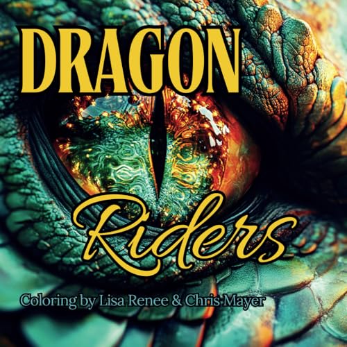 DRAGON RIDERS: DRAGON COLORING BOOK (Enlightened Palette Coloring Books) von Independently published