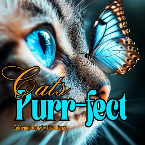 PURR-FECT CATS: CATS (Enlightened Palette Coloring Books) von Independently published
