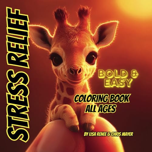 STRESS RELIEF - BOLD AND EASY: COLORING BOOK (Enlightened Palette Coloring Books) STRESS RELIEF - BOLD AND EASY: COLORING BOOK (Enlightened Palette Coloring Books) von Independently published