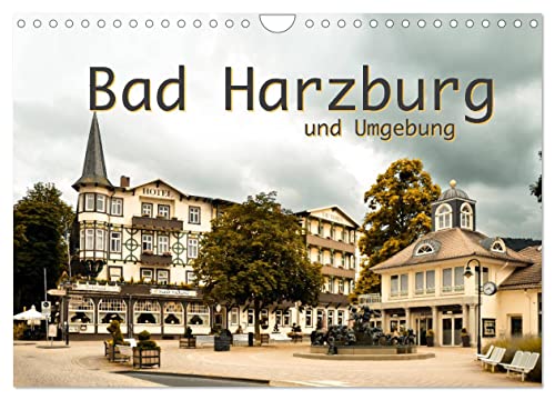 Bad Harzburg und Umgebung (Wandkalender 2024 DIN A4 quer), CALVENDO Monatskalender