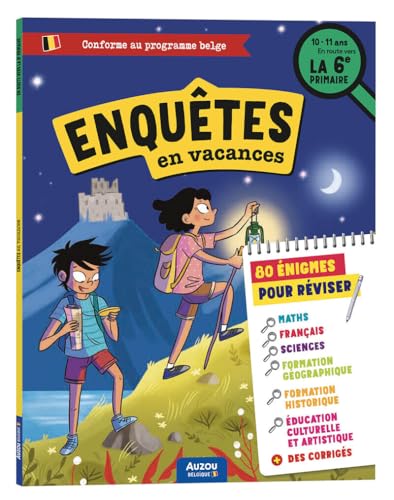 J'enquête en vacances - En route vers la 6e Primaire von AUZOU