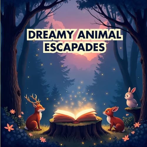 Dreamy Animal Escapades Story Book for Kids: Animal Adventures for Sweet Dreams with 15 Heartwarming Bedtime Stories for Kids Ages 4-8 von Independently published