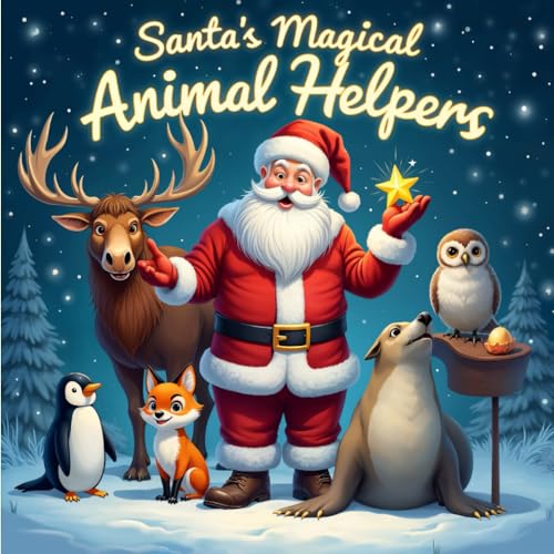 Santa’s Magical Animal Helpers: 15 Christmas Bedtime Stories for Kids, a Magical Story Book for Kids and Animal Lovers with Santa and His Friends von Independently published