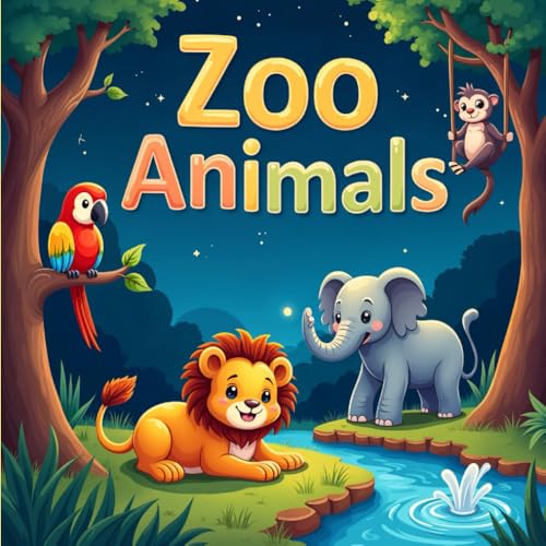 Zoo Animals Story Book for Kids: 15 Short Bedtime Stories & Nursery Rhymes for Kids Ages 1-3 for Animal Lovers von Independently published