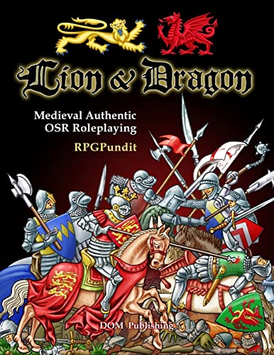 Lion & Dragon: Medieval Authentic OSR Roleplaying von Createspace Independent Publishing Platform