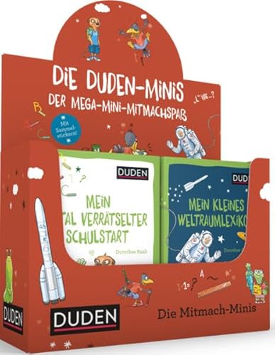 32er Duden Minis (Box 5): Der Mega-Mini-Mitmachspaß
