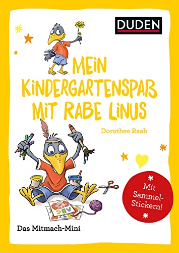 Duden Minis (Band 27) – Mein Kindergartenspaß mit Rabe Linus / VE3: Mit Sammel-Stickern!