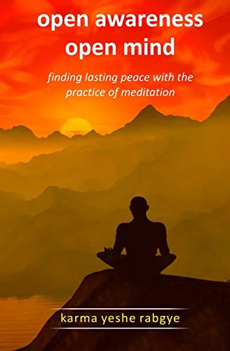 Open Awareness Open Mind: Finding lasting peace with the practice of meditation von 978-93-83296-48-4