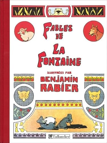 Fables de La Fontaine(les): Illustrées par Benjamin Rabier, 310 Compositions dont 85 en couleurs